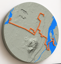 3D Topologique Marathon Bénéva de Montréal 42.2 km